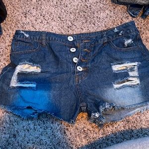 American jean shorts